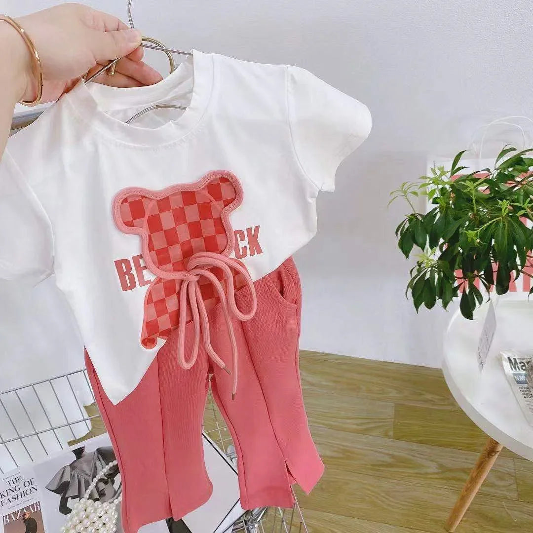 Abito per bambini a maniche corte Top 1-10 anni