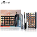Set MAKE UP POPFEEL, palette di ombretti, eyeliner, mascara, matita per sopracciglia, scatola del set di strumenti per il trucco