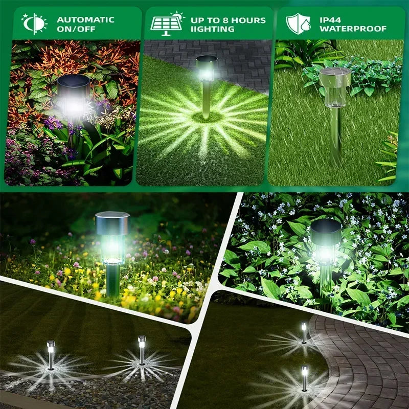 Solar Outdoor Garden Lanterne solari per giardino set 10 Pz