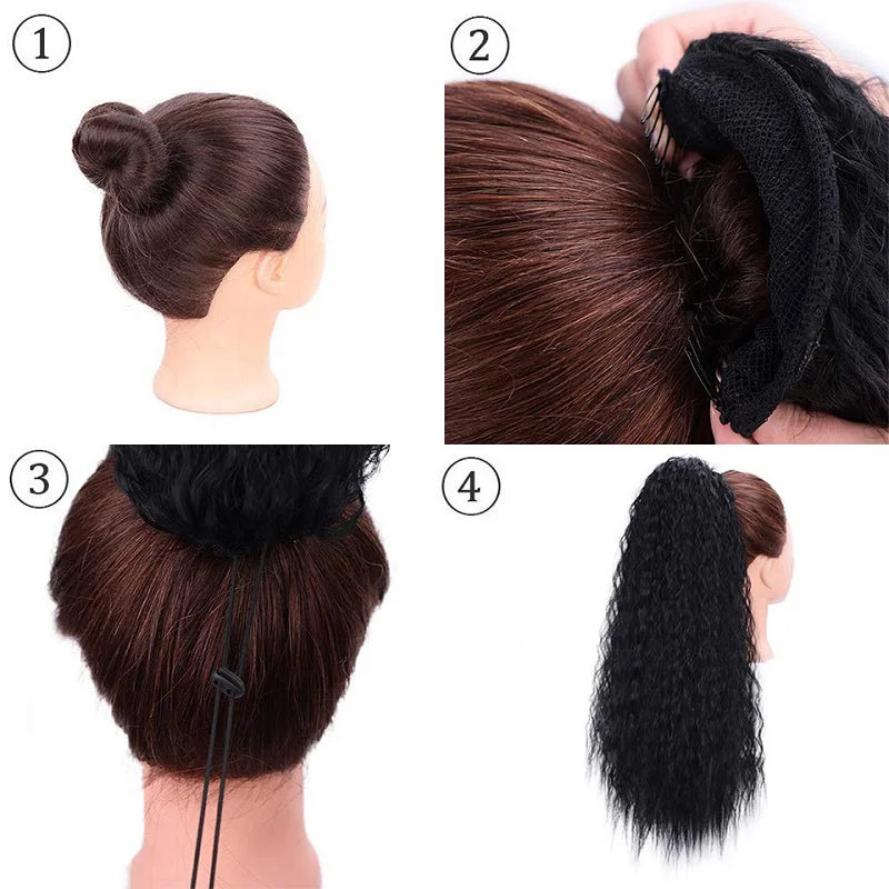 Coda di cavallo estensione  dei capelli
