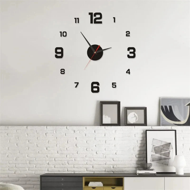 Orologio digitale da parete stereoscopico fai da te