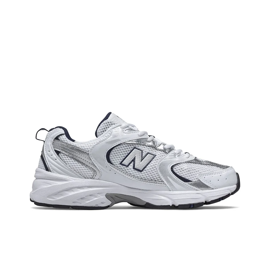 New Balance NB 530: Comfortable, Breathable, Soft, Cushioned, Durable Low-Top Casual Running Shoes (Unisex) - Silver  MR530SG