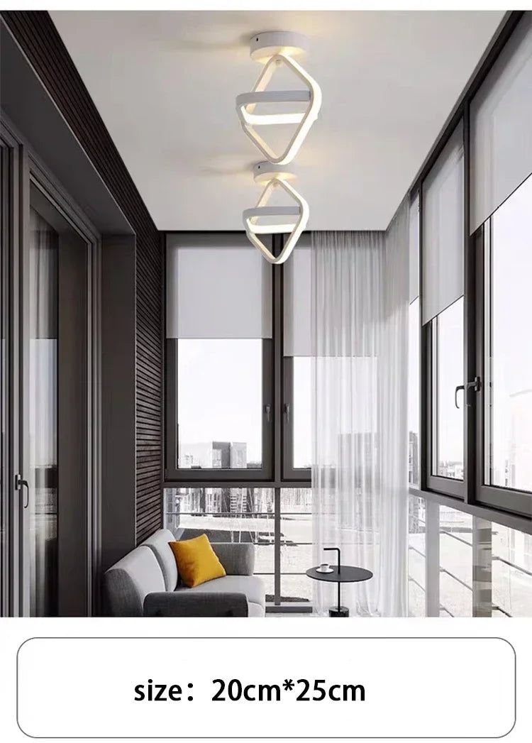 Luci da soffitto a strisce a LED stile moderno Forme multiple
