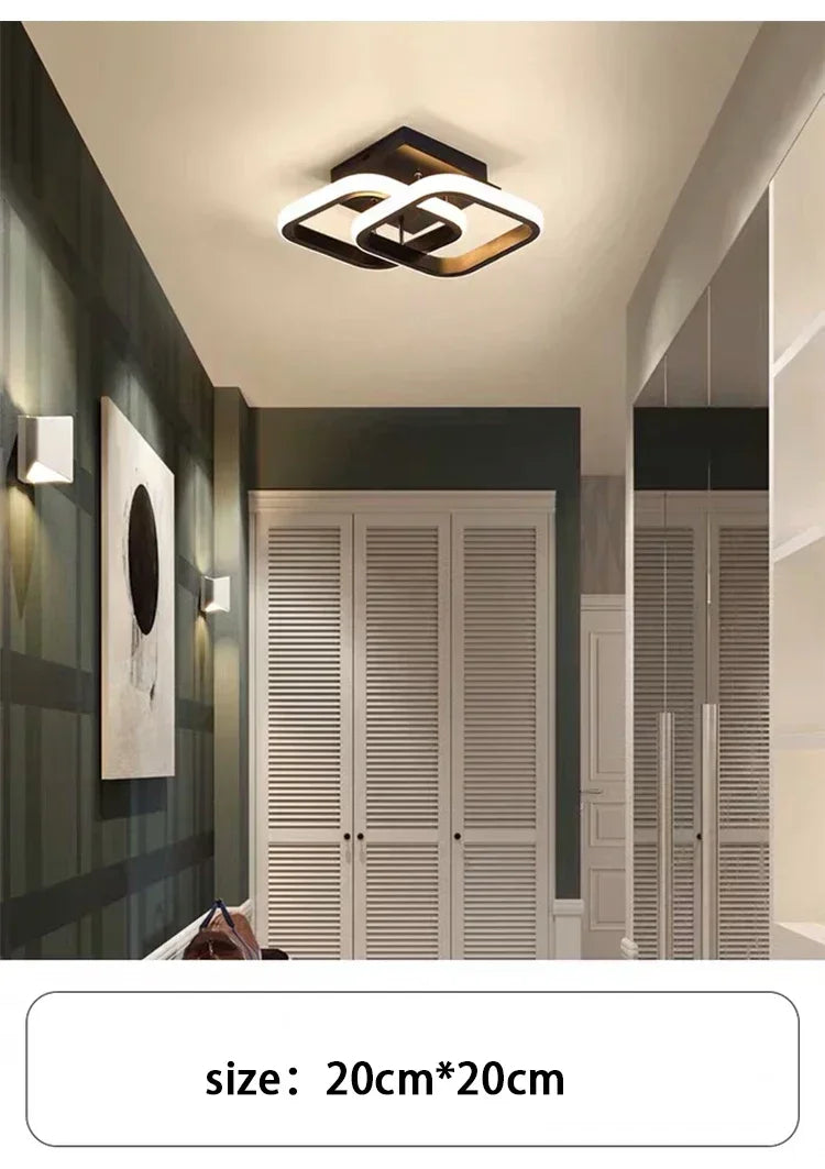 Luci da soffitto a strisce a LED stile moderno Forme multiple
