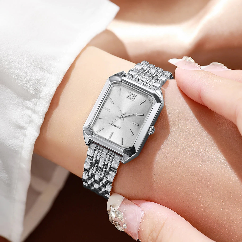 Orologio al Quarzo Strass Bracciale Set Signore Roma