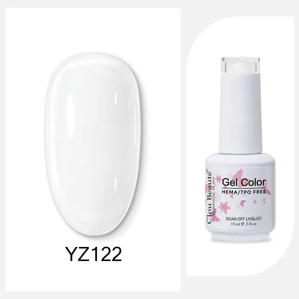 CLOU BEAUTÈ  15/10ml Semipermanente Gel Smalto Unghie 400 colori disponibili