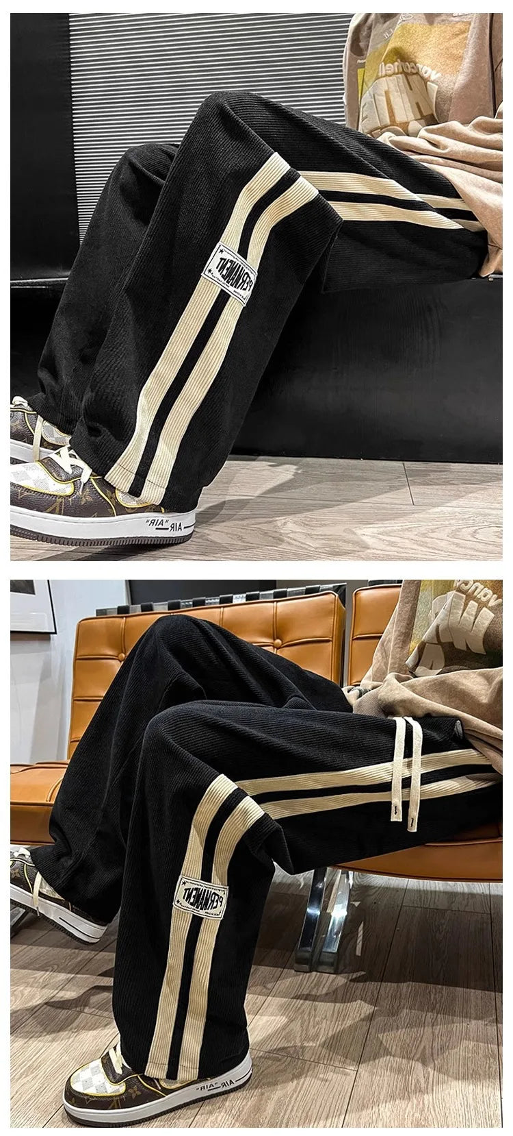 High Street Pantaloni casual Uomo a gamba larga