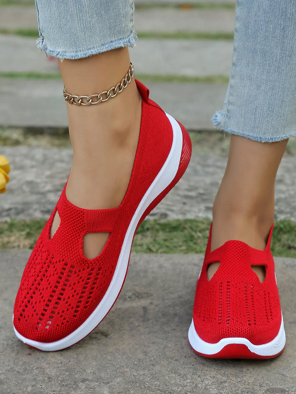 Scarpe sportive primaverili nuove da donna, alla moda, traspiranti, leggere, antiscivolo, resistenti all’usura,