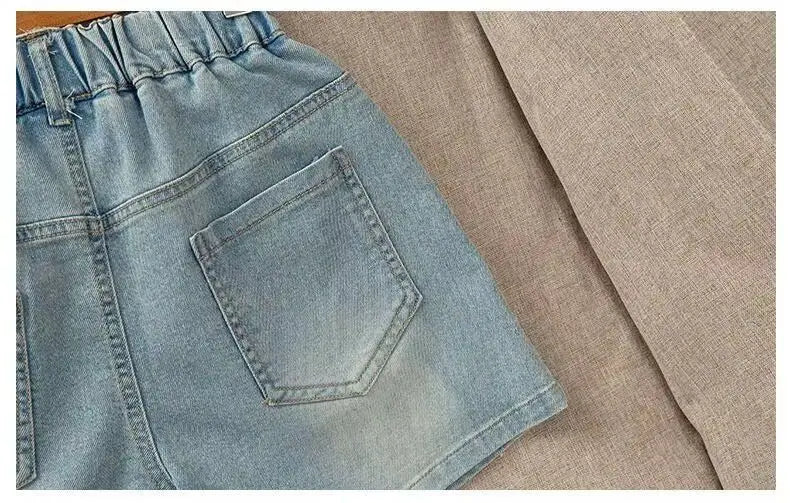 Pantaloncini di Jeans 2-12 anni
