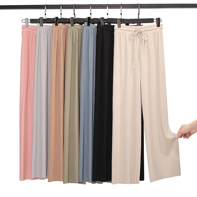Pantaloni a gamba larga da donna