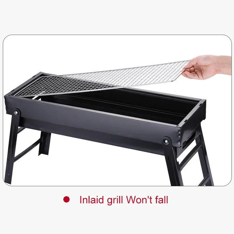 Barbecue pieghevole portatile
