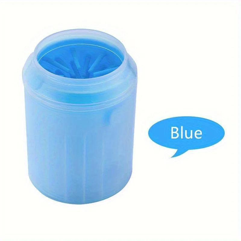 Tazza detergente per zampe di animali Pettini in silicone morbido Portatile