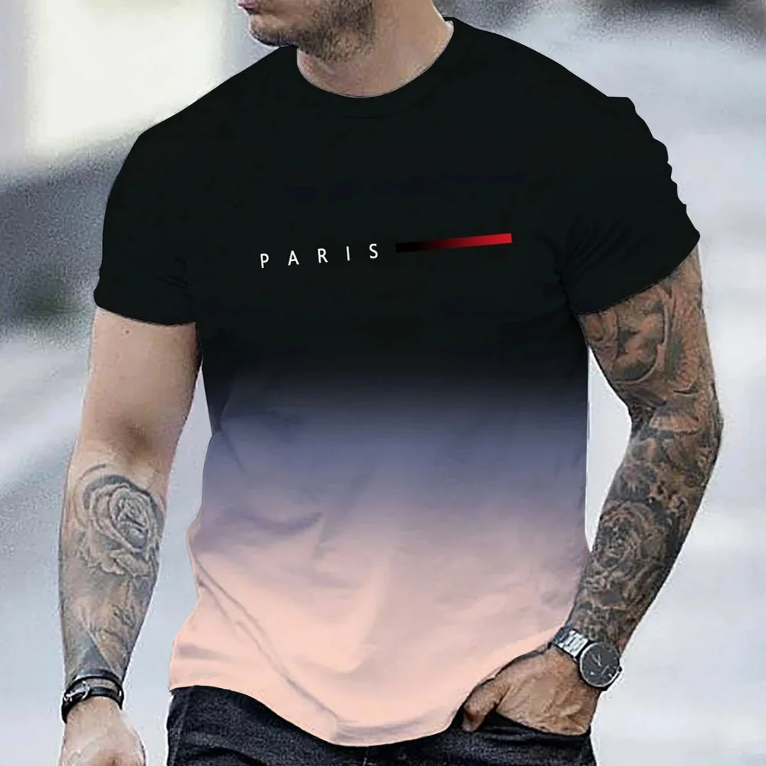 T-shirt uomo Paris/London Quality Top