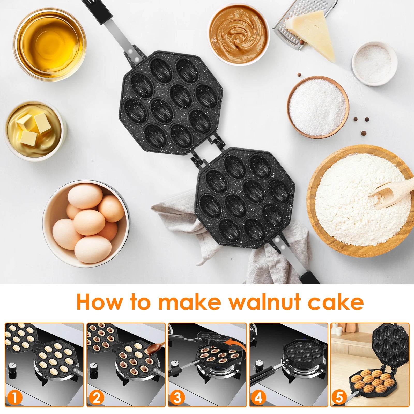 Strumento antiaderente per cucinare con maniglia per cuocere al forno biscotti  Accessori da cucina