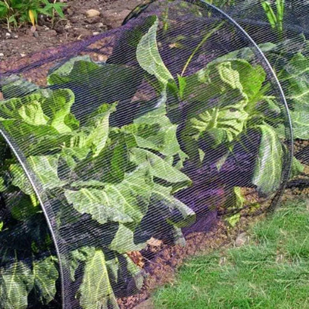 Serra Agricola Rete nera Tunnel di piantagione Copertura in plastica per la protezione delle piantagioni di ortaggi