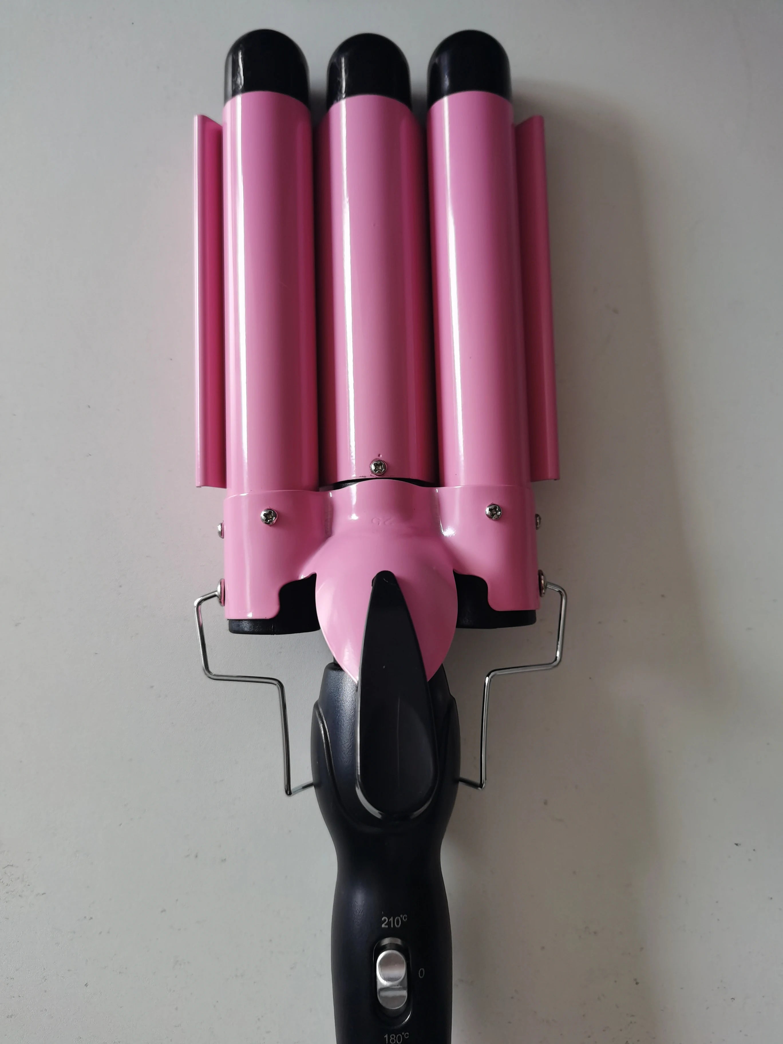 IRUIBEAUTY Ferro arricciacapelli professionale in ceramica a tripla canna