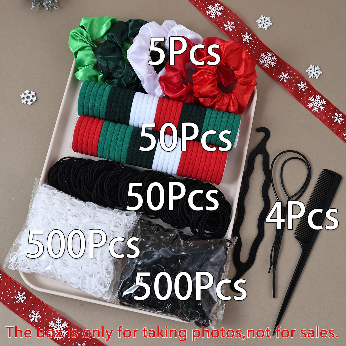 1109 Pz Set di molle e accessori per capelli