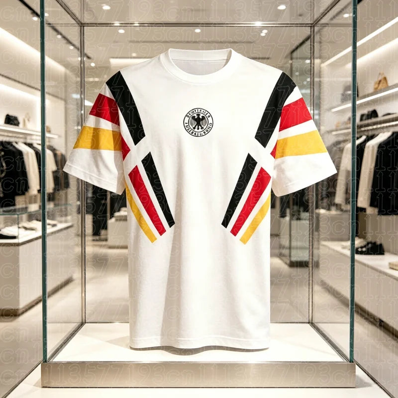 2026 T-shirt Germania Calcio ad asciugatura rapida e traspirante Top Premium