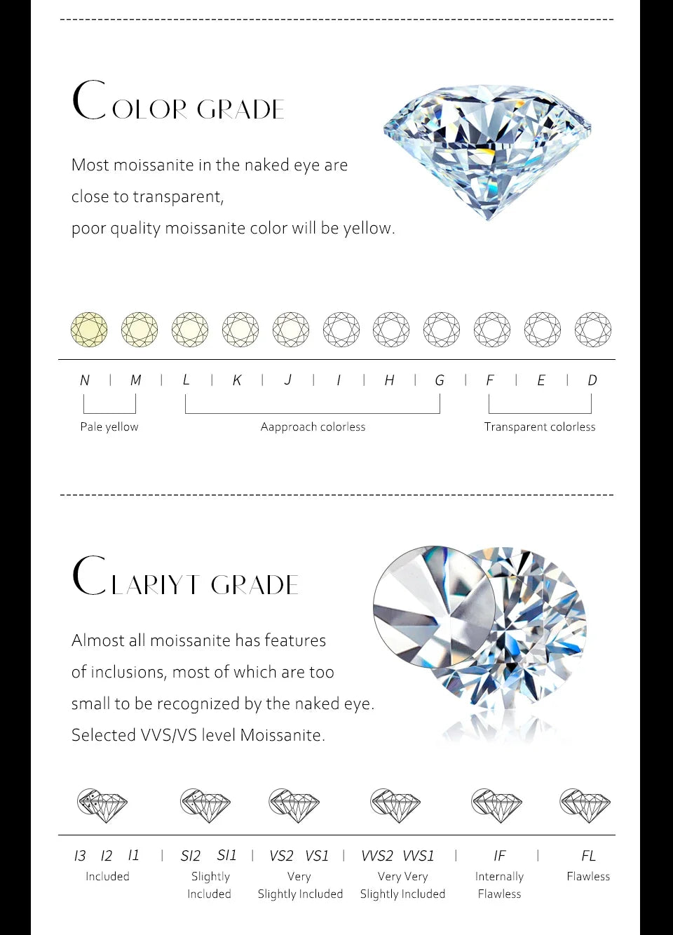 Real 100% Silver 925 2-3mm Tennis Braccialetto Unisex in due modelli Con Moissanite o in Zirconi