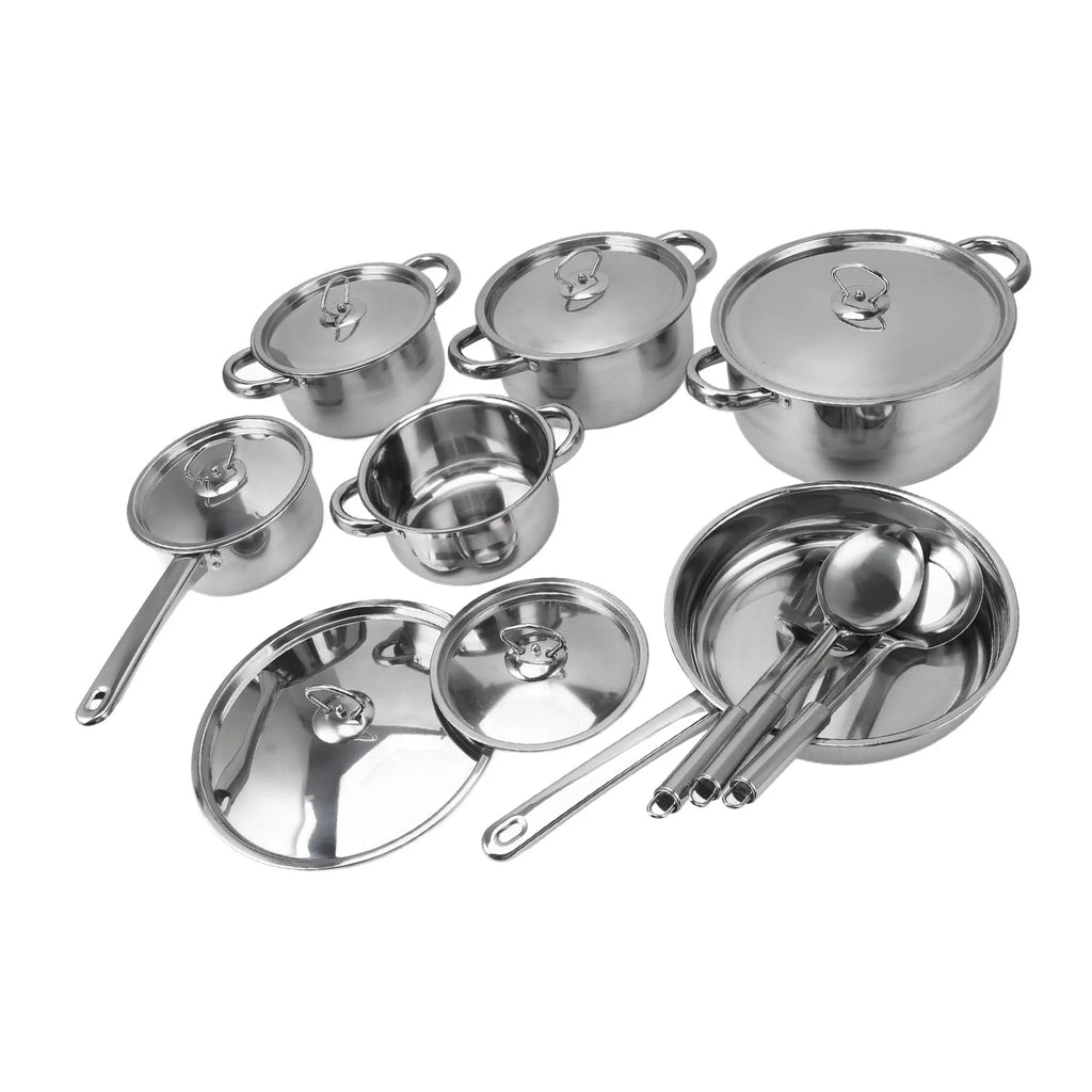 Set di pentole in acciaio inossidabile
