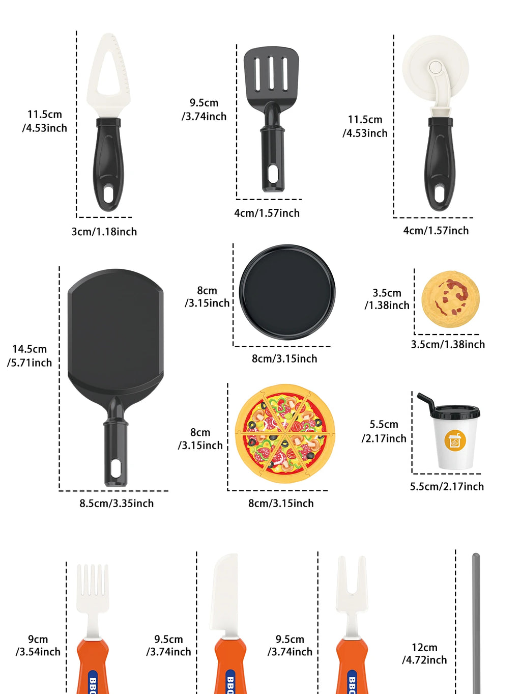 Giocattoli per bambini: gioco di finzione, barbecue, fast food, pizza, sushi, tè pomeridiano, dessert, cibo da cucina, set di giocattoli