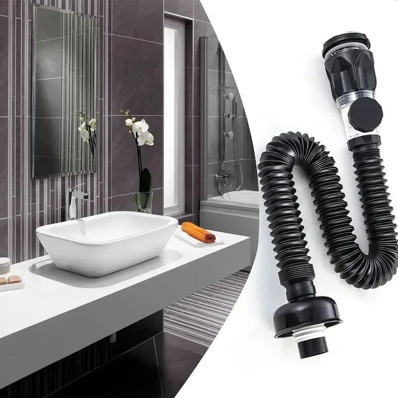 Universal Flip Lavabo in acciaio inossidabile Tubo di drenaggio