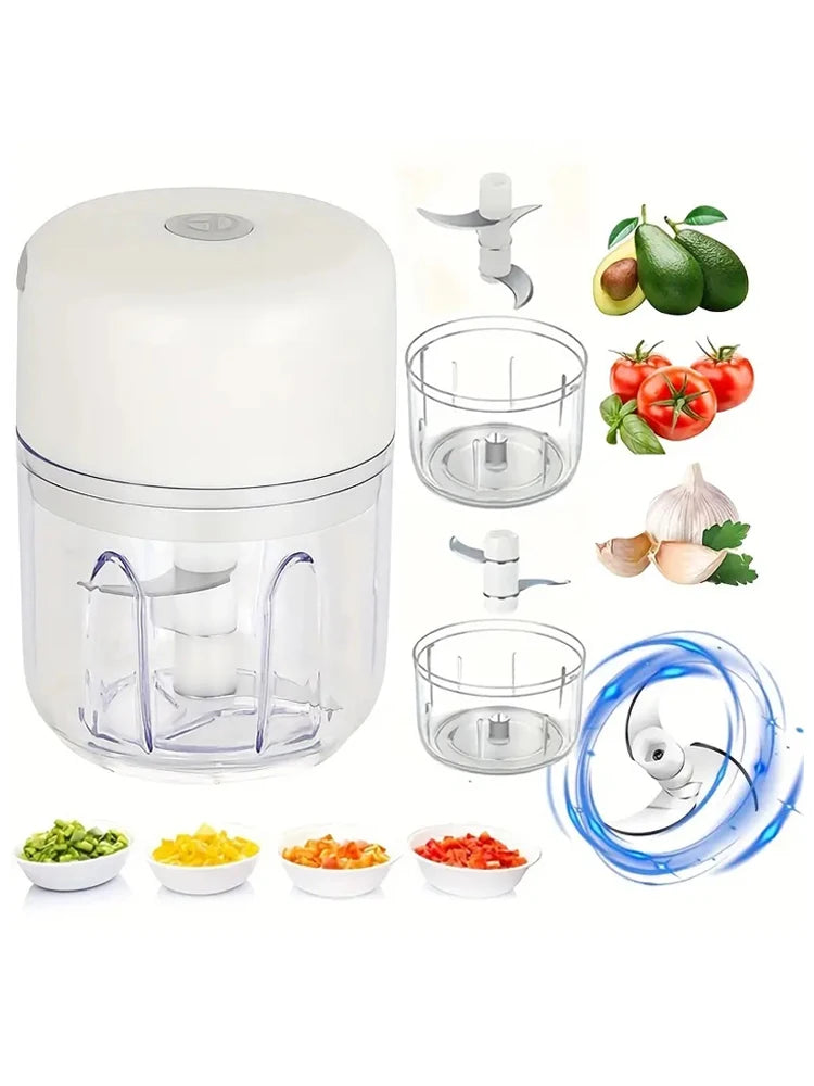 Tritatutto elettrico portatile per verdure da 250 ml senza fili