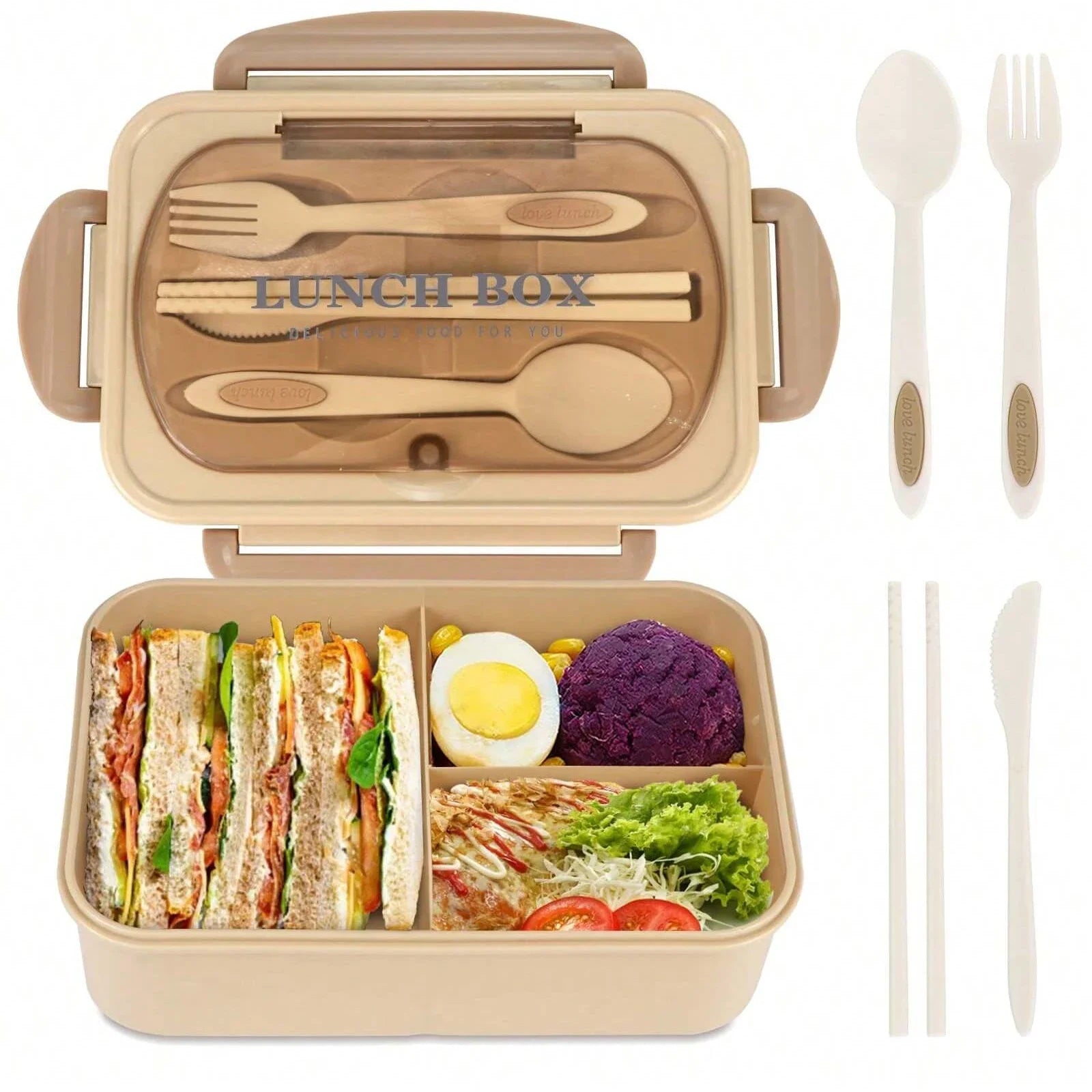 Box Per Pranzo Con 4 Scomparti