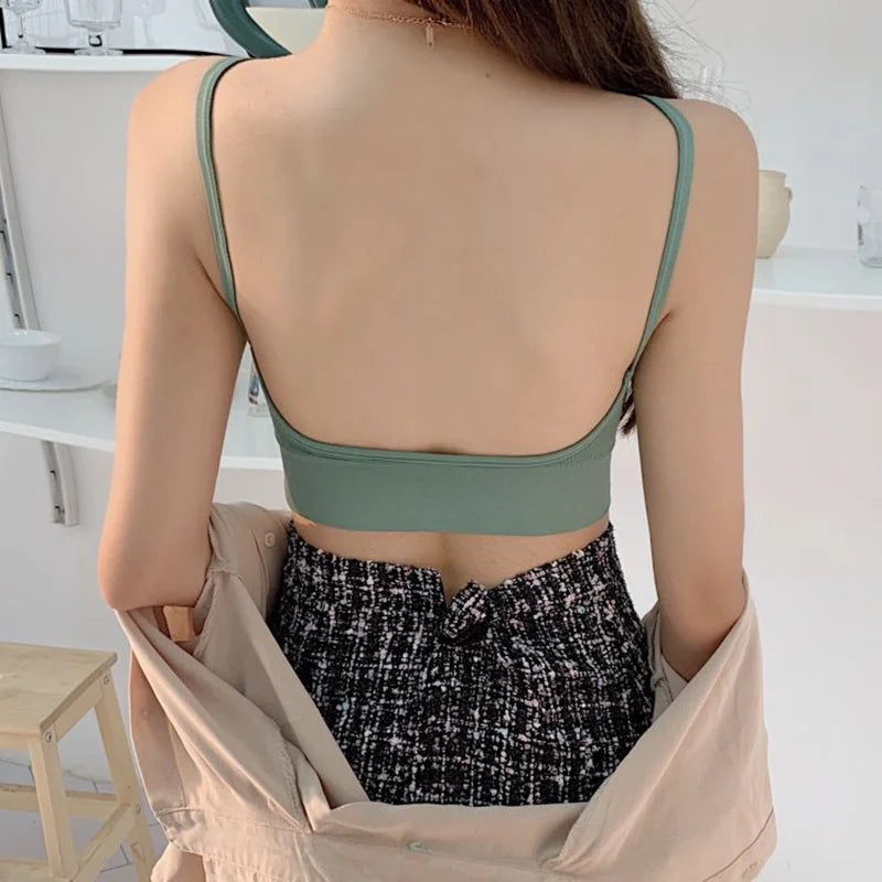 Set di 4 Pz Reggiseno senza cuciture, in cotone