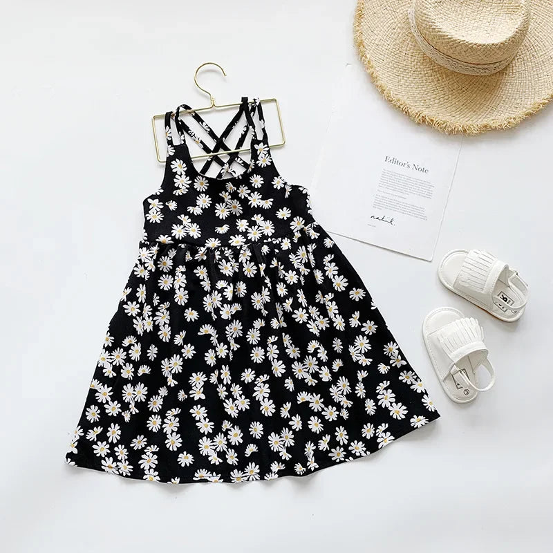 Abito casual Little Daisy senza maniche Abito 2 a 6 anni