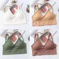 Set di 4 Pz Reggiseno senza cuciture, in cotone
