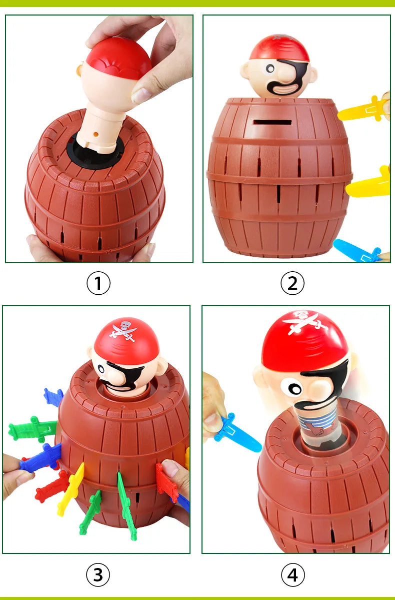 Botte pirata giochi per bambini