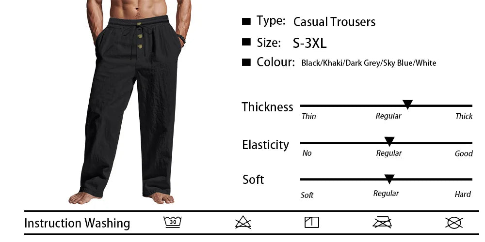 Pantaloni casual da uomo atile hawaiano