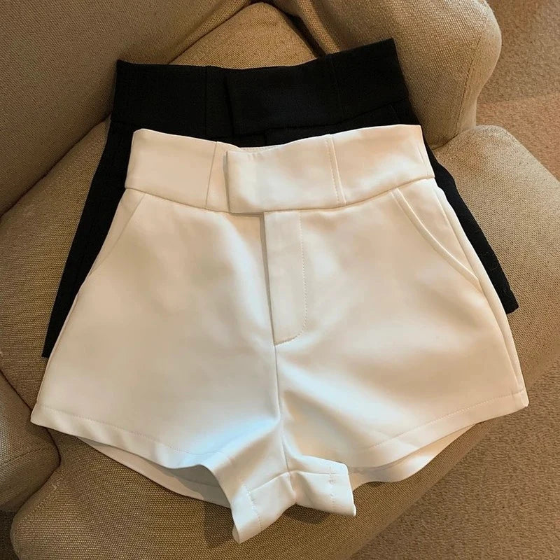 Pantaloncini da donna Elegance Pantaloncini a vita alta