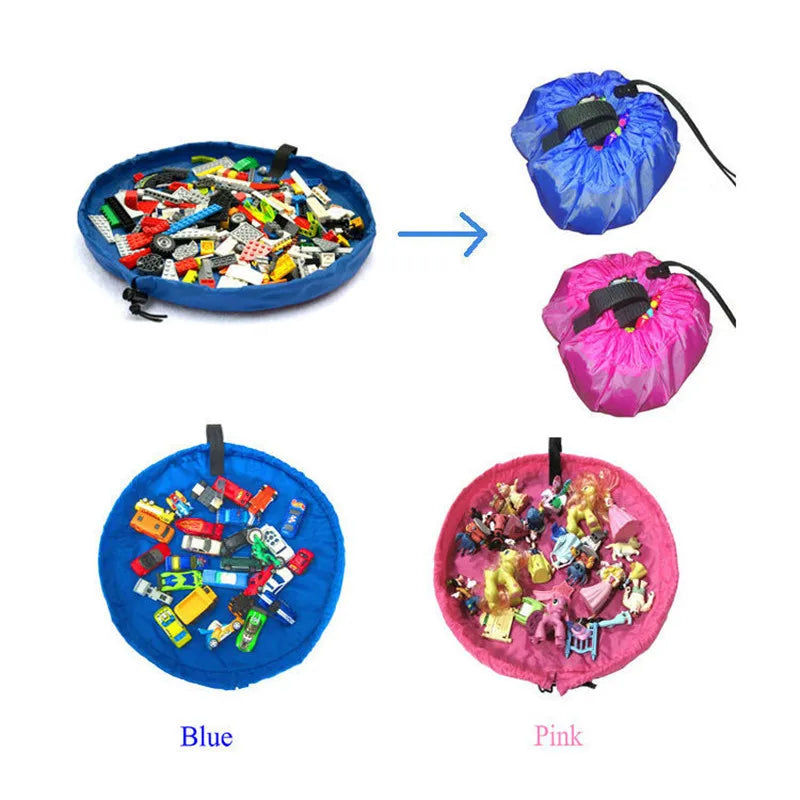 Tappetino contenitore da Gioco per bambini Anti-disordine