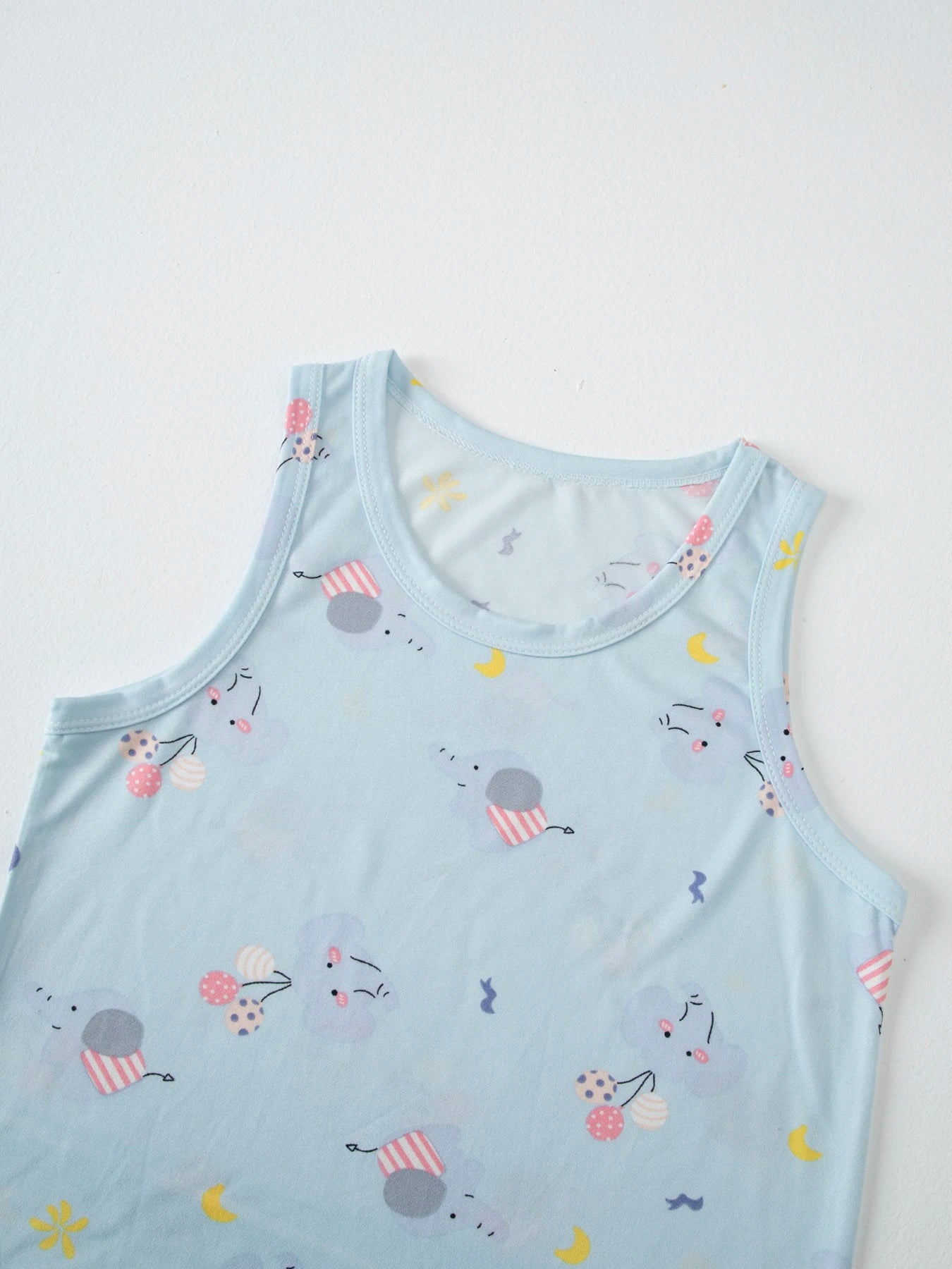 2 pezzi estivi per bambini comodi e carini pantaloncini  Set casual per la casa e l’esterno