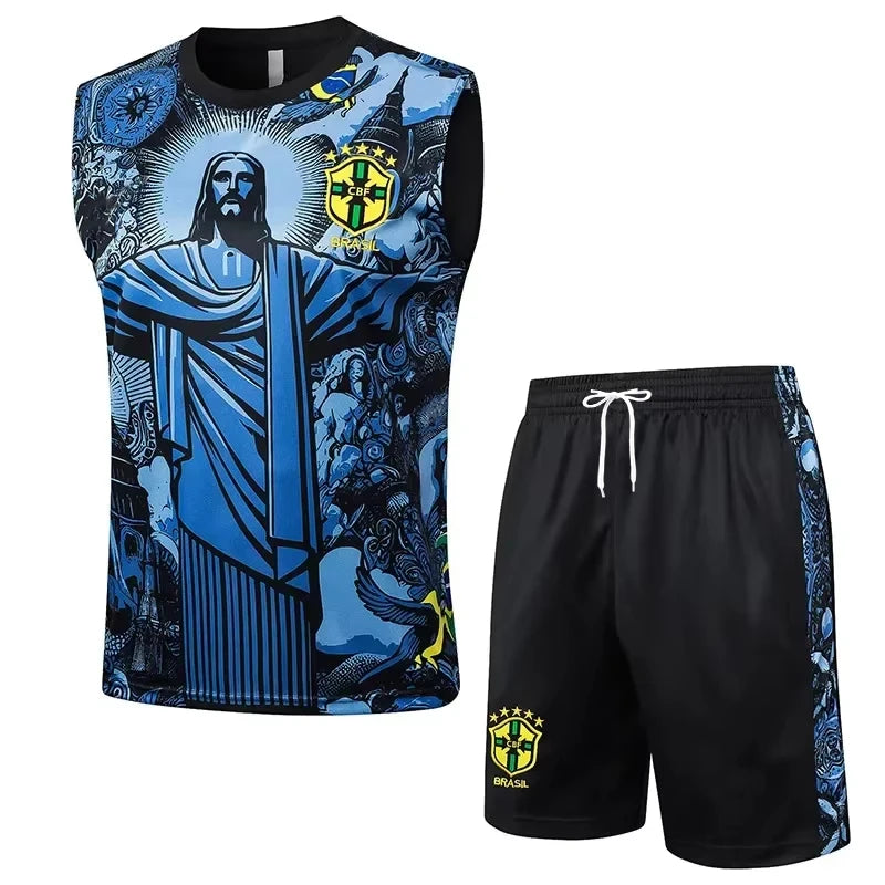 Set Cordinato Brasile Limited Edition 2026 -T-shirt+Pantaloncino Premium Quality