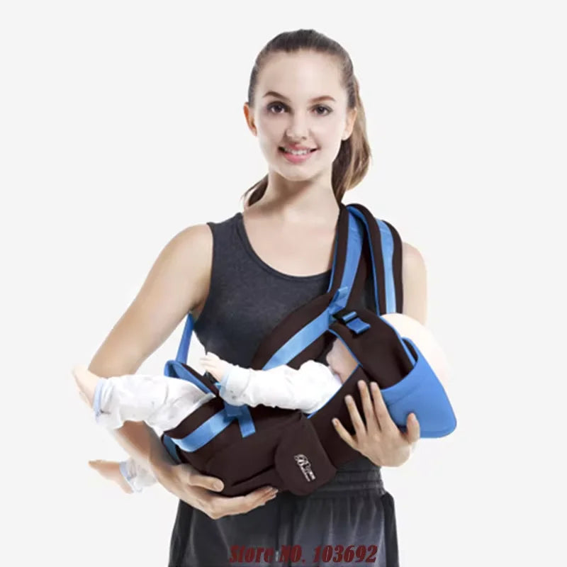 Marsupio per bambini, marsupio ergonomico 4 in 1 regolabile