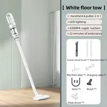 Aspirapolvere portatile 6500Pa Potente aspirapolvere wireless Leggero portatile Dustbuster pulizia della casa