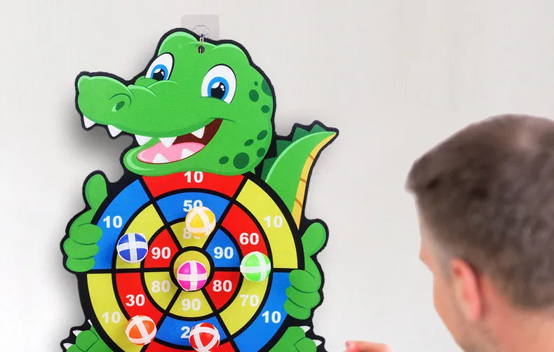 Bersaglio con palla appiccicosa Giocattoli per bambini da 2 a 4 anni Cartoon Animal