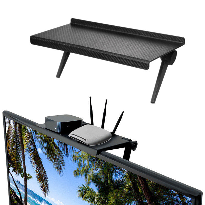 Supporto per display da tavolo Rack per TV Supporto per rack di archiviazione per router