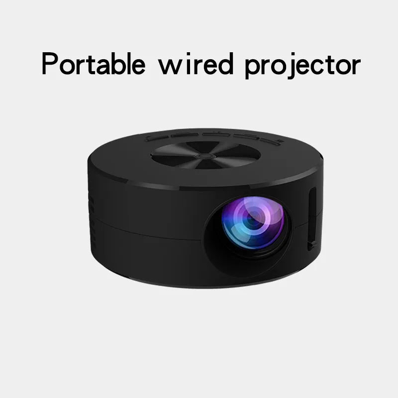 Mini proiettore YT200 per ufficio commerciale, home cinema, portatile, intelligente per esterni