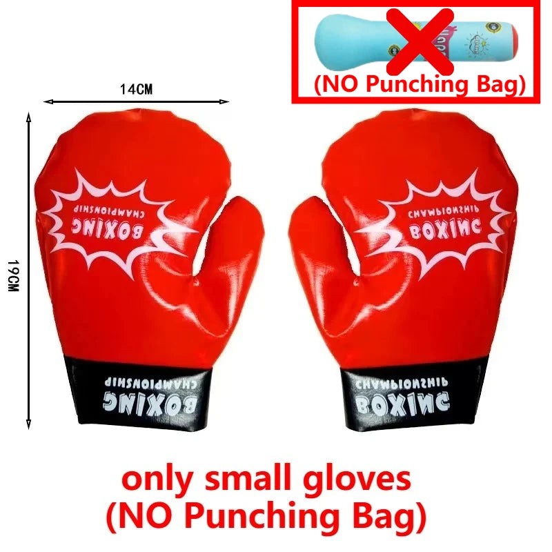 Borsa da boxe gonfiabile Bopper per bambini con azione di rimbalzo
