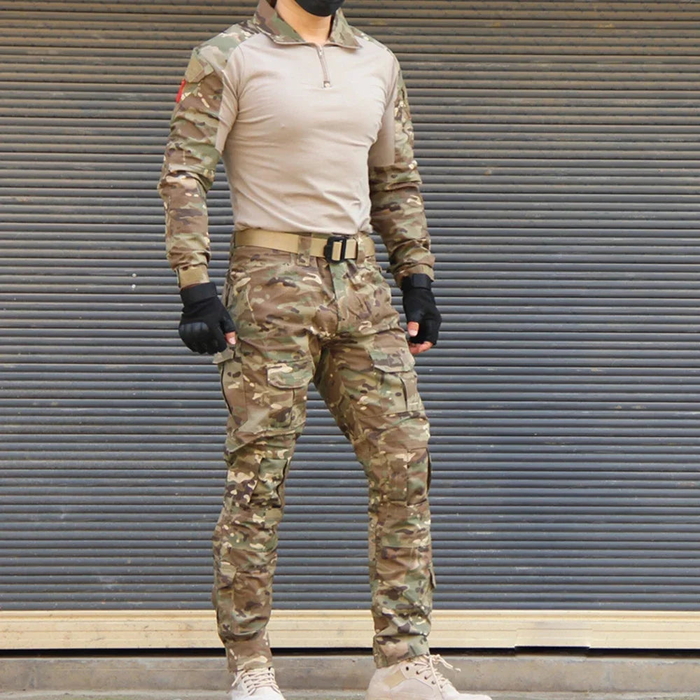 Tute uniformi tattiche Militari Tuta mimetica