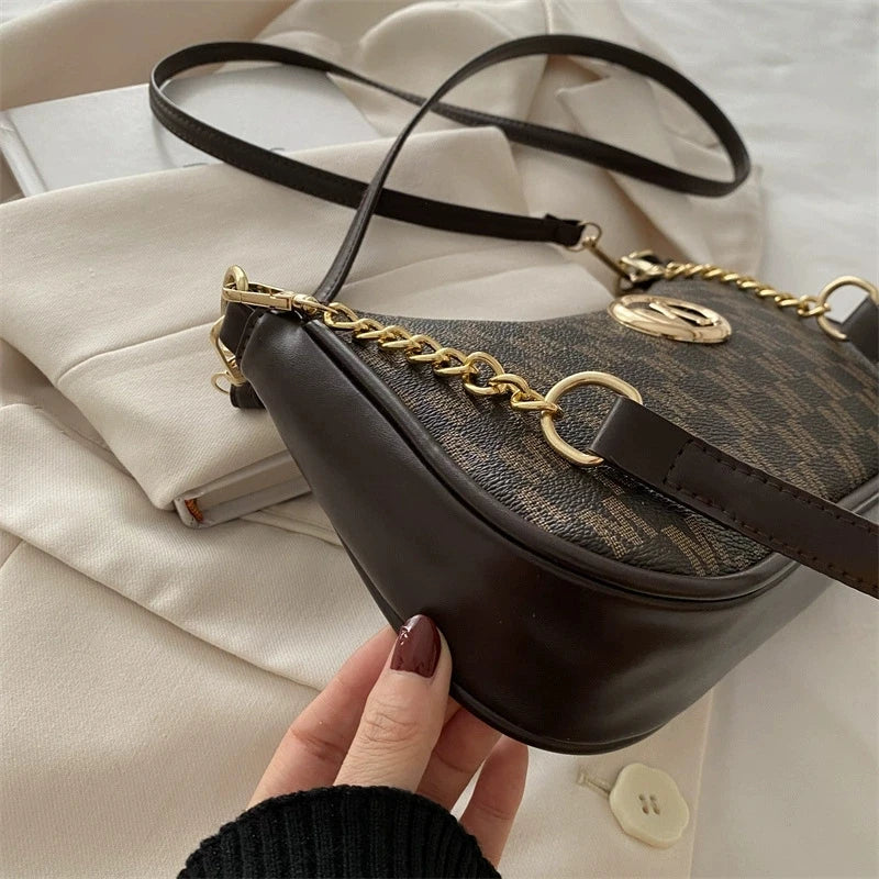 Borsa a tracolla in stile vintage con cinturino regolabile