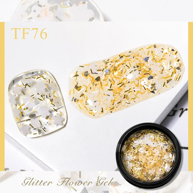 MEET ACROSS 5ml Gel Smalto per unghie Nail Art Top Gel tutti i colori