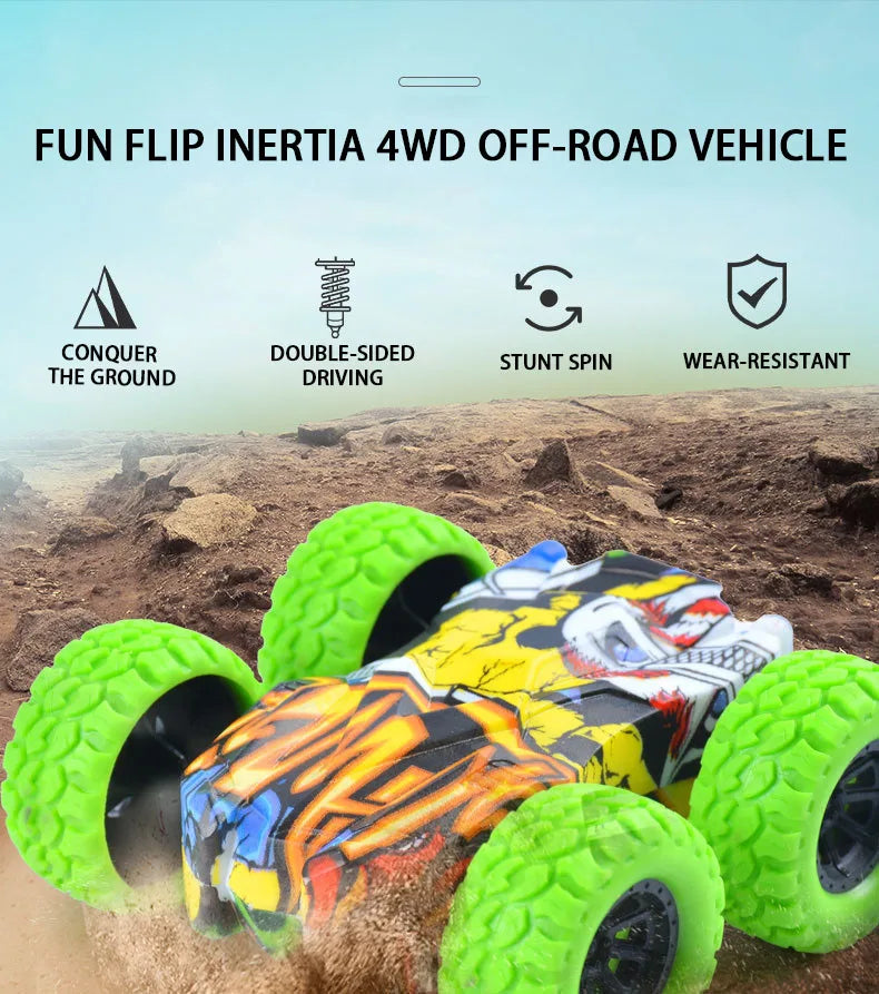 Auto giocattolo per bambini divertente anti-collisione anti-caduta