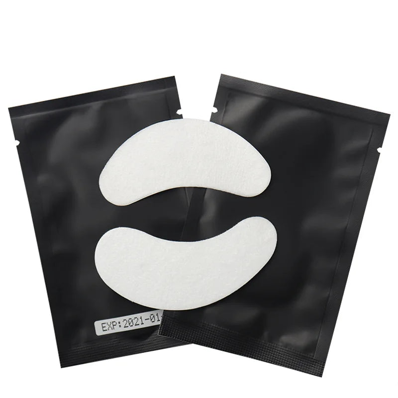 50 paia di estensione delle ciglia in Hydrogel Eye Pad Gel Adesivo