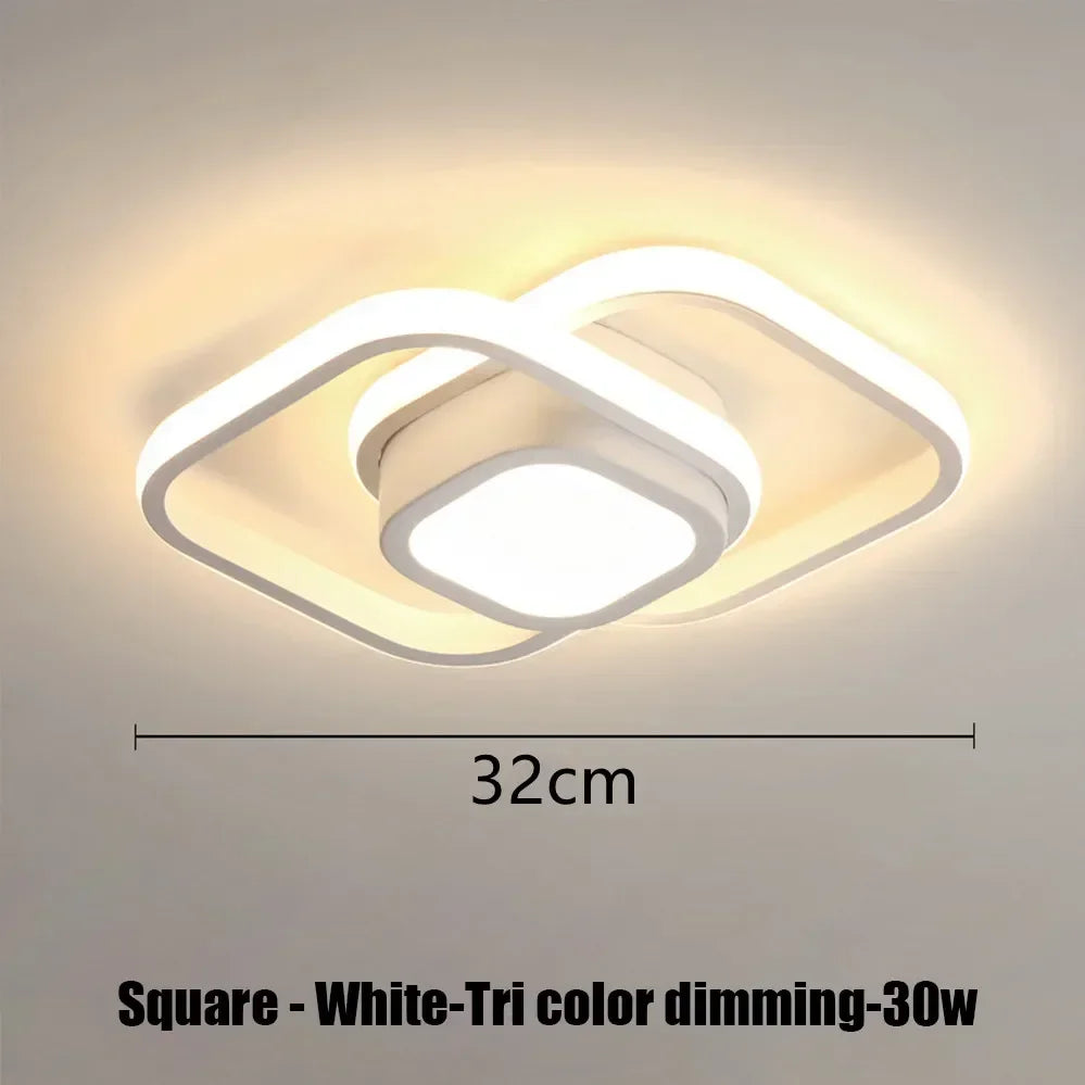 Luci da soffitto a strisce a LED stile moderno Forme multiple