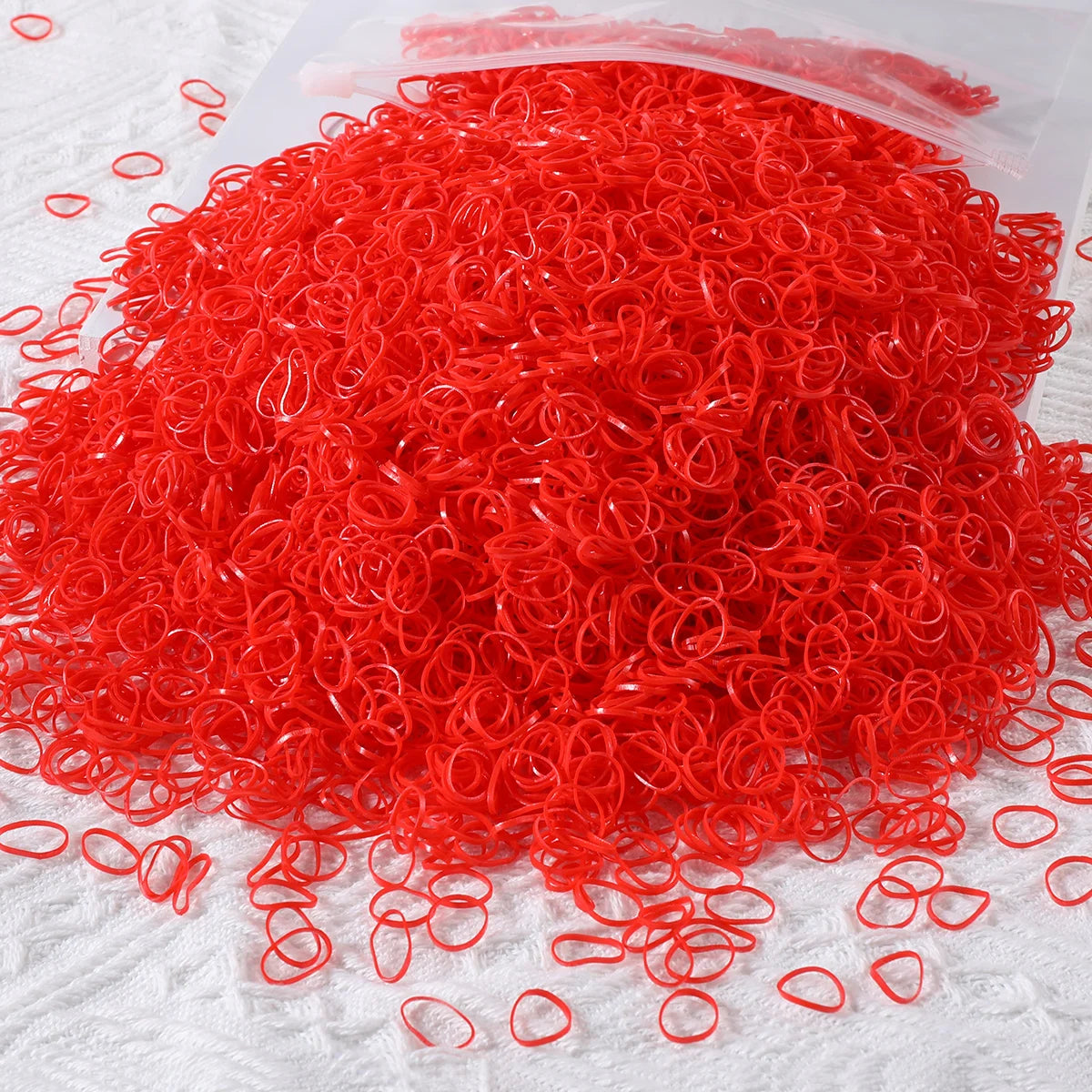 1000/2000Pcs mini elastici diversi colori